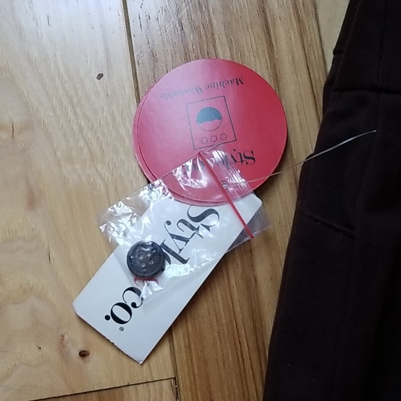 Style & Co. Brown pants sz 18 NWT - Picture 2 of 7